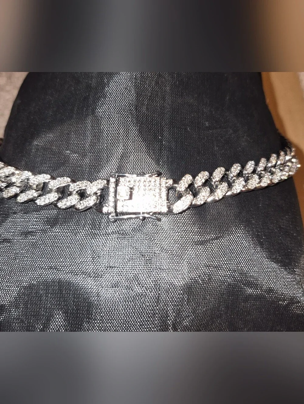 Large Bling Dog Collar